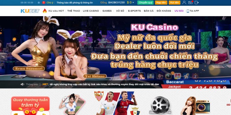 Tìm hiểu tổng quan về Casino KUBET